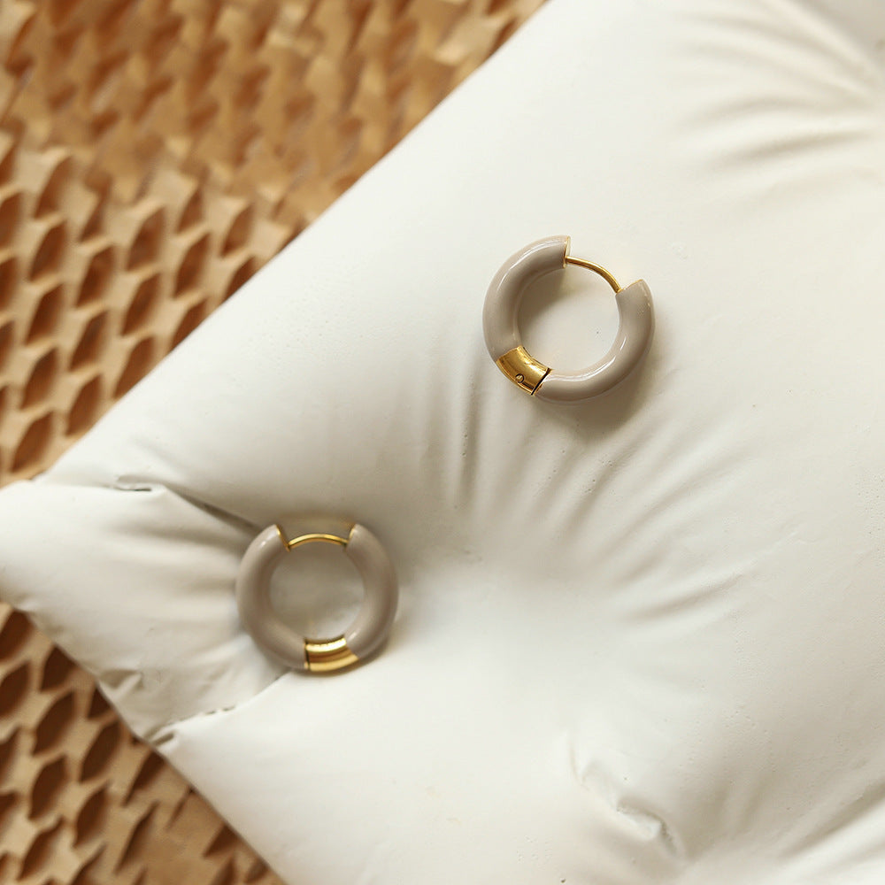 18K Gold Filled Colorful Enamel Hoops Earrings,Gold Earrings,Dainty Hoops Huggie,Gold Huggies Hoop Earrings,Boho Earrings, gold hoop earrings, small hoop earrings, dainty hoop earrings, thin hoops, tiny huggie hoops, huggie hoops, dainty hoops, 18k gold earrings, dainty earrings, gold enamel hoops, enamel earrings, minimalist earrings, minimalist hoops