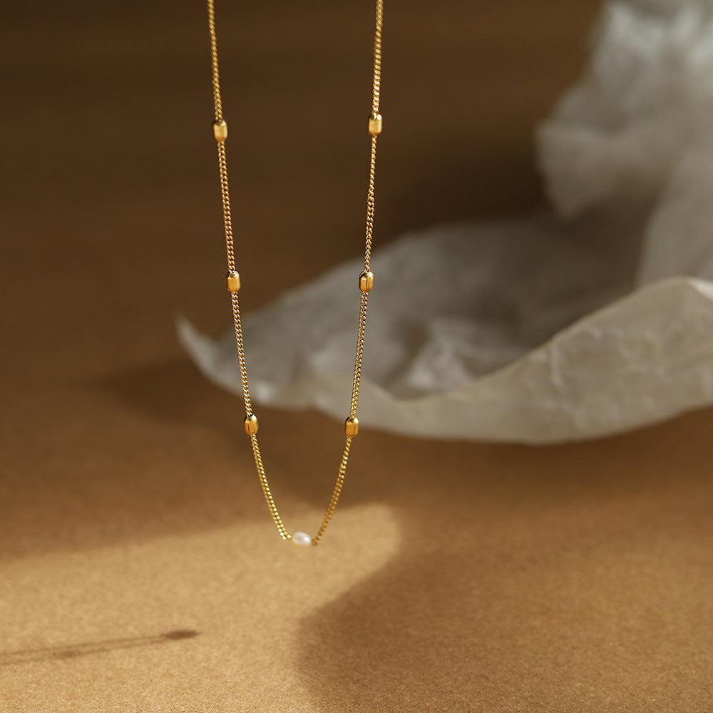Dainty Pearl necklace, natural pearl necklace, Delicate necklace, Minimalist necklace, Gold plated Necklace, Dainty Jewelry, dainty single pearl necklace, dainty pearl drop necklace, simple pearl necklace dainty, freshwater pearl necklace, tiny pearl necklace