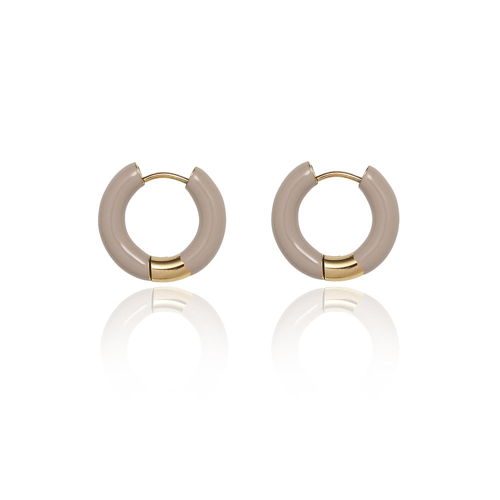 18K Gold Filled Colorful Enamel Hoops Earrings,Gold Earrings,Dainty Hoops Huggie,Gold Huggies Hoop Earrings,Boho Earrings, gold hoop earrings, small hoop earrings, dainty hoop earrings, thin hoops, tiny huggie hoops, huggie hoops, dainty hoops, 18k gold earrings, dainty earrings, gold enamel hoops, enamel earrings, minimalist earrings, minimalist hoops
