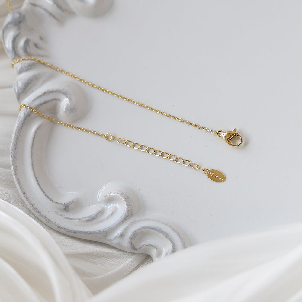 Four Leaf Clover Necklace, 18K Gold Clover Necklace, Clover Necklace, Lucky Clover Necklace, Hypoallergenic, Gift For Her (Etsy)