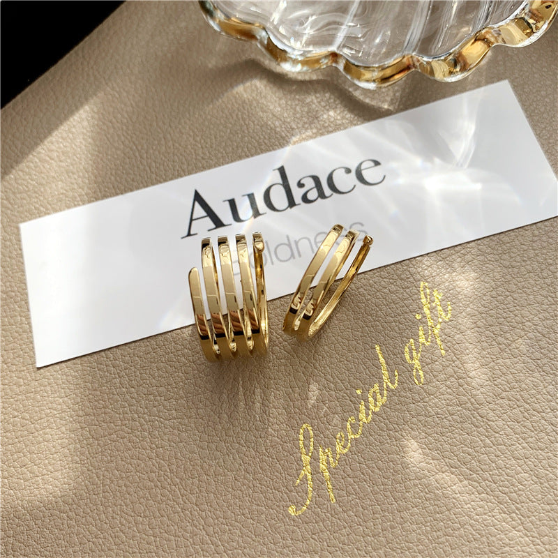Spiral ring, Wrap Ring, 18K Gold plated Wrapping Ring, Spiral Gold Ring, Swirl Statement Ring