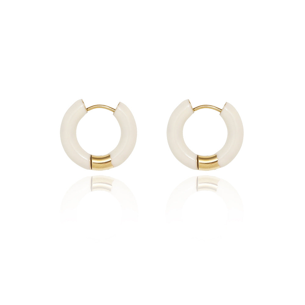 18K Gold Filled Colorful Enamel Hoops Earrings,Gold Earrings,Dainty Hoops Huggie,Gold Huggies Hoop Earrings,Boho Earrings, gold hoop earrings, small hoop earrings, dainty hoop earrings, thin hoops, tiny huggie hoops, huggie hoops, dainty hoops, 18k gold earrings, dainty earrings, gold enamel hoops, enamel earrings, minimalist earrings, minimalist hoops
