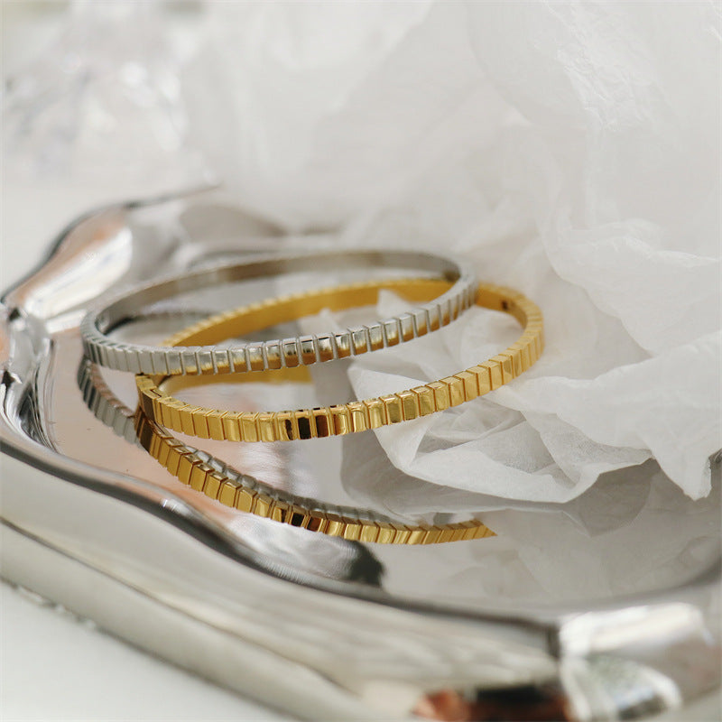 Link Chain Bracelet, 18k Gold Bracelet, Gold Chain Bracelet, Dainty Chain Bracelet, Stacking Bracelet, Gift For Her LATUKI