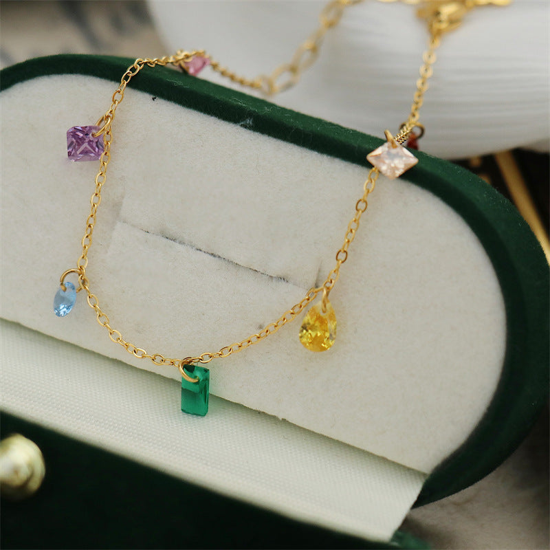 Link Chain Bracelet, 18k Gold Bracelet, Gold Chain Bracelet, Dainty Chain Bracelet, Stacking Bracelet, Gift For Her LATUKI