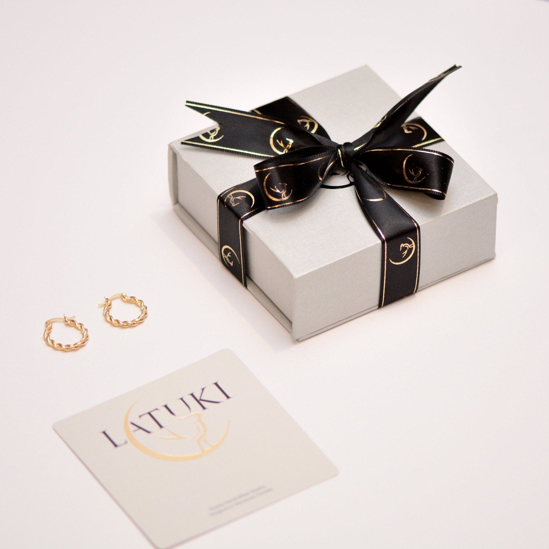 Alison 18K Gold Filled Band Rings LATUKI