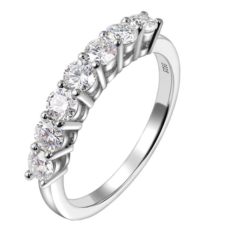 Alli Moissanite Wedding Band LATUKI
