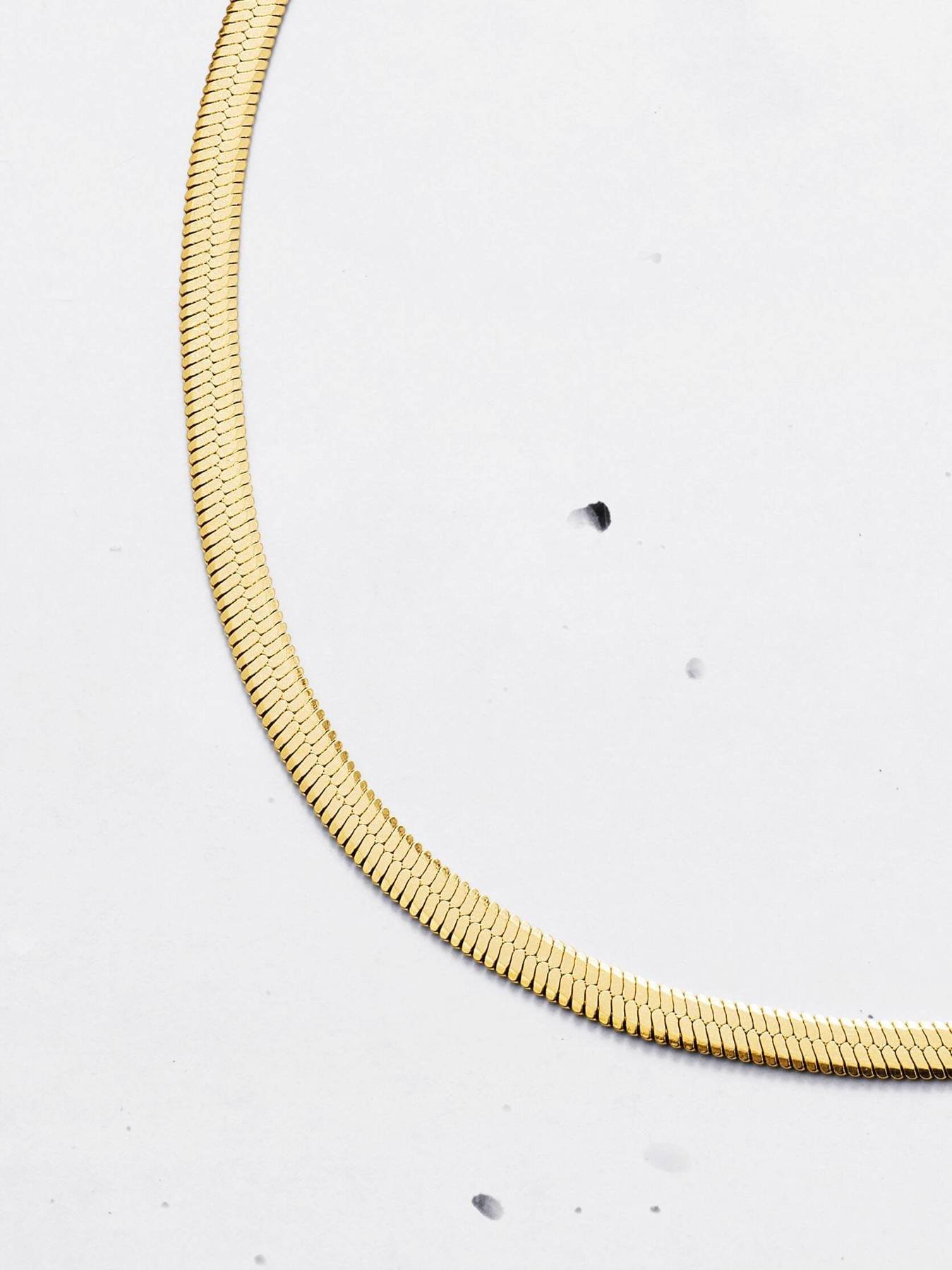 Chole Herringbone Necklace LATUKI