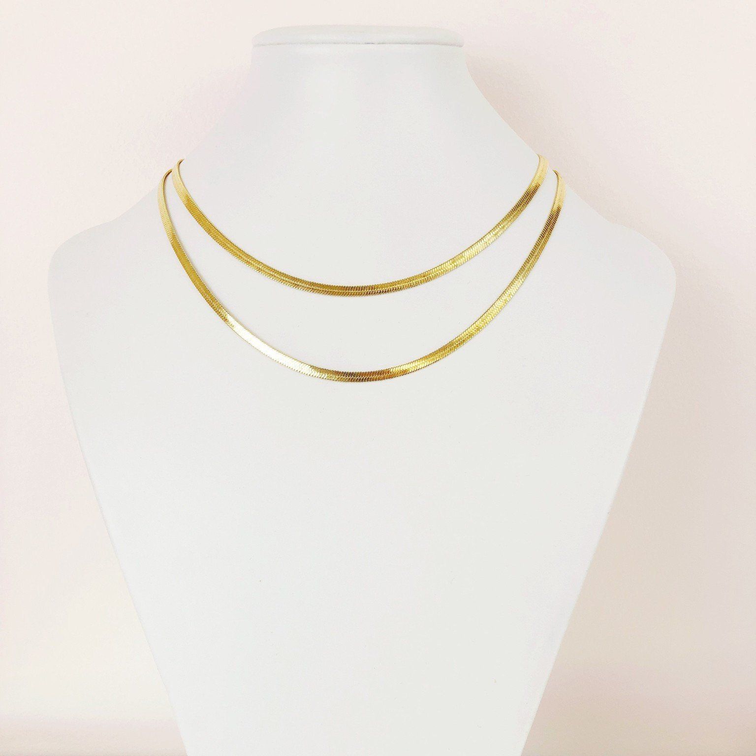 Chole Herringbone Necklace LATUKI