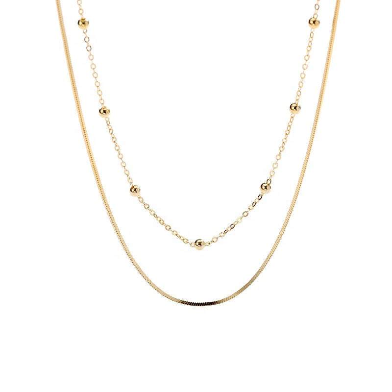 Elise Double Layered Necklace LATUKI