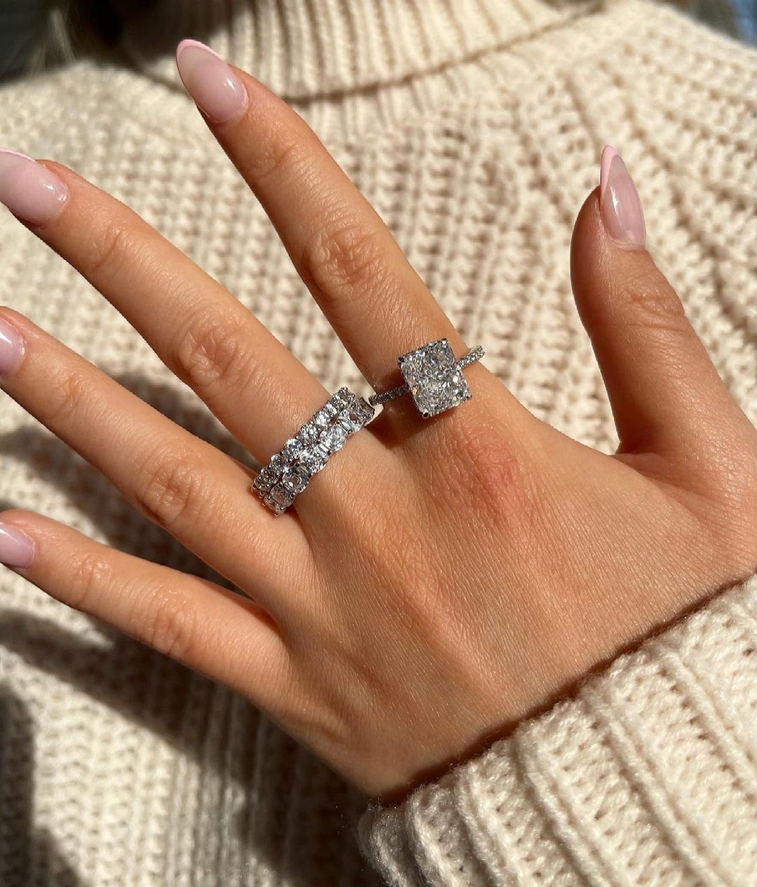 Marcia 4.5 CT Radiant Cut Halo Ring