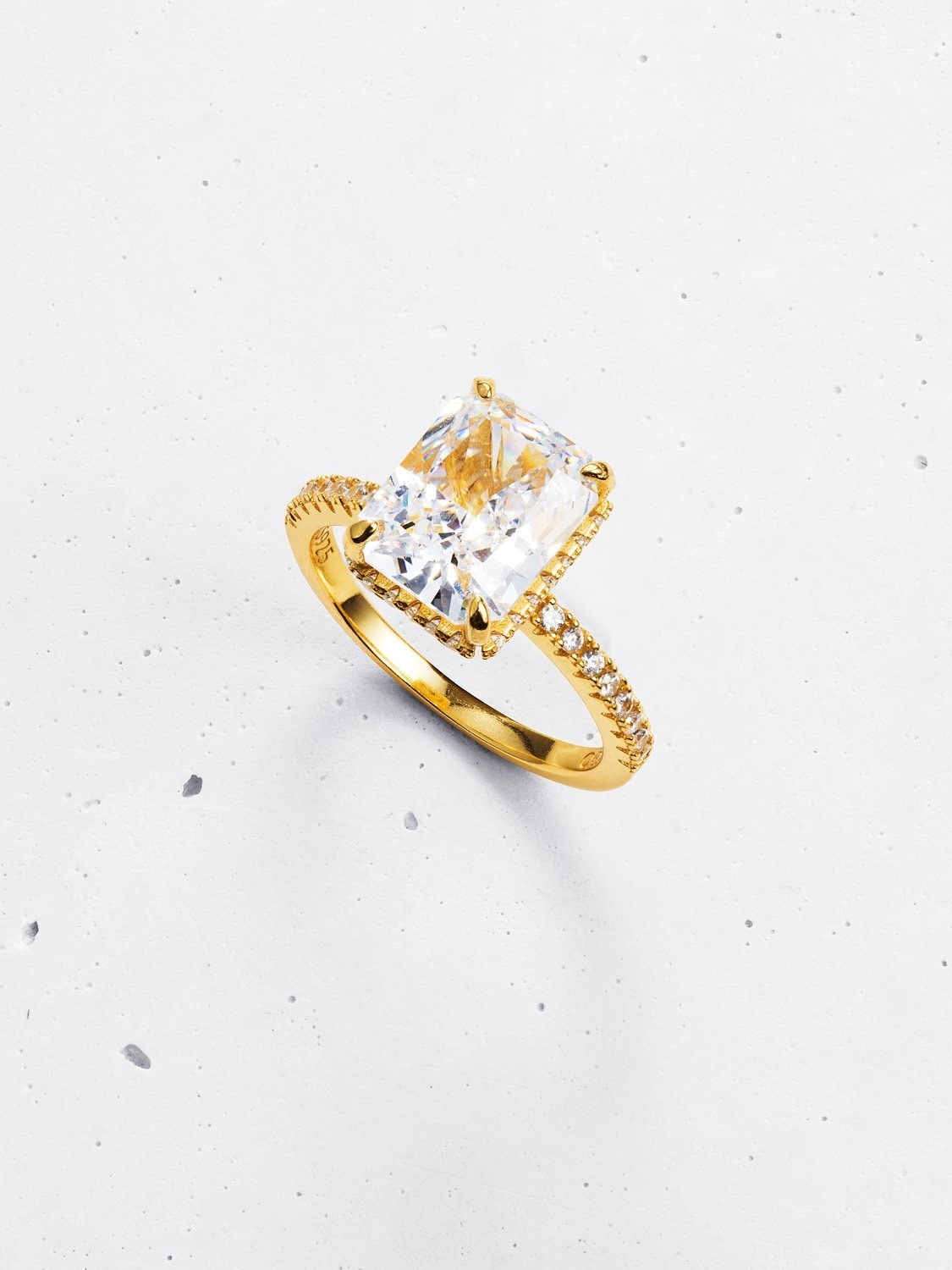 Marcia 4.5 CT Radiant Cut Halo Ring
