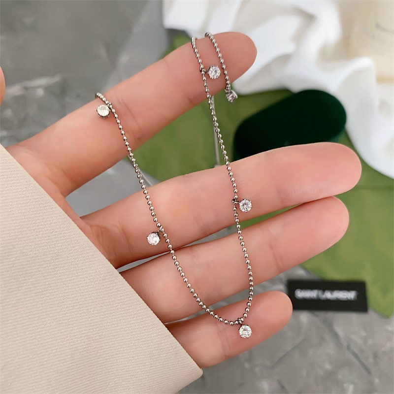 18K GOLD FILLED Necklace, Dainty Necklace, Charm Necklace, Gold Chain Necklace, Layering necklace, Simple Necklace, Thin Chain Necklace.