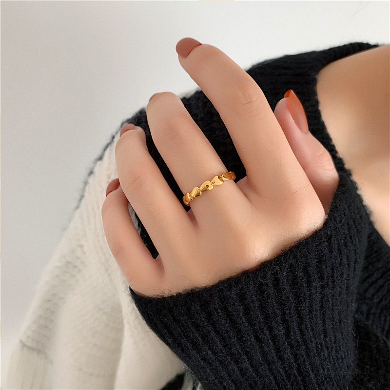 Liv Heart Band Ring LATUKI