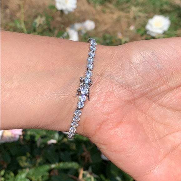 Mikhal Swarovski 4mm Tennis Bracelet LATUKI
