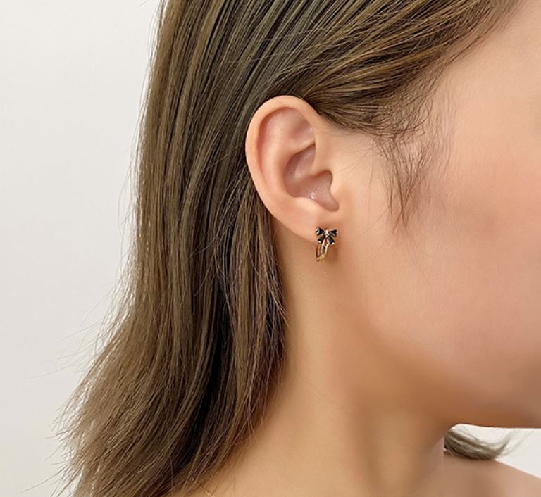 Mini Bow hoops LATUKI