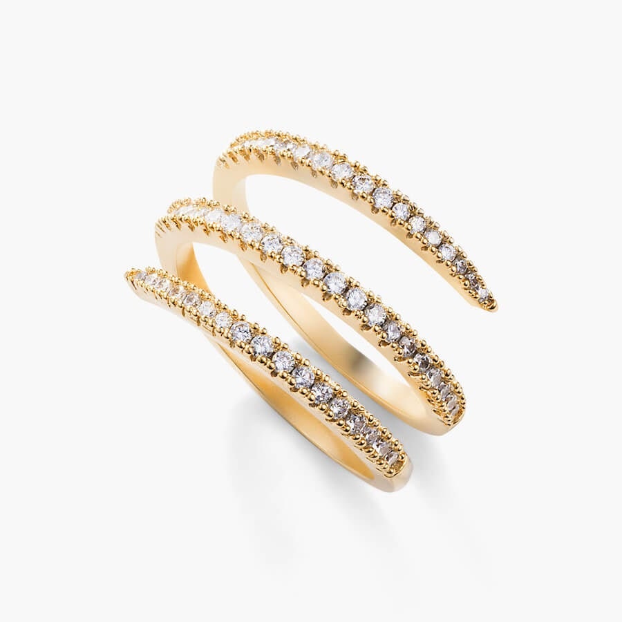 Phebe 3 Layer Stacking Ring LATUKI
