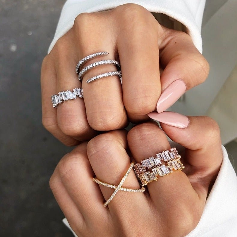 Phebe 3 Layer Stacking Ring LATUKI