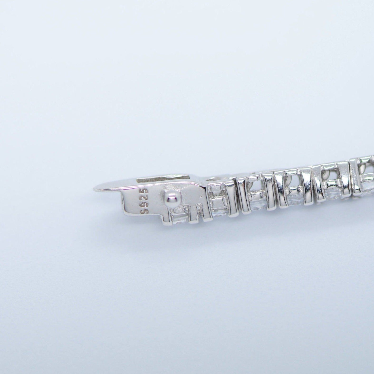 Tennis Bracelet Sterling Silver 925, Premium 3mm CZ Diamonds, Delicate Bracelet, Diamond Bracelet, 18K Gold Plated, Bracelet for Men/Women LATUKI