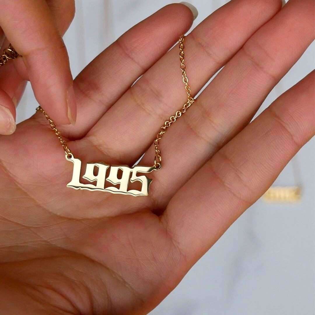 BIRTH YEAR NECKLACE